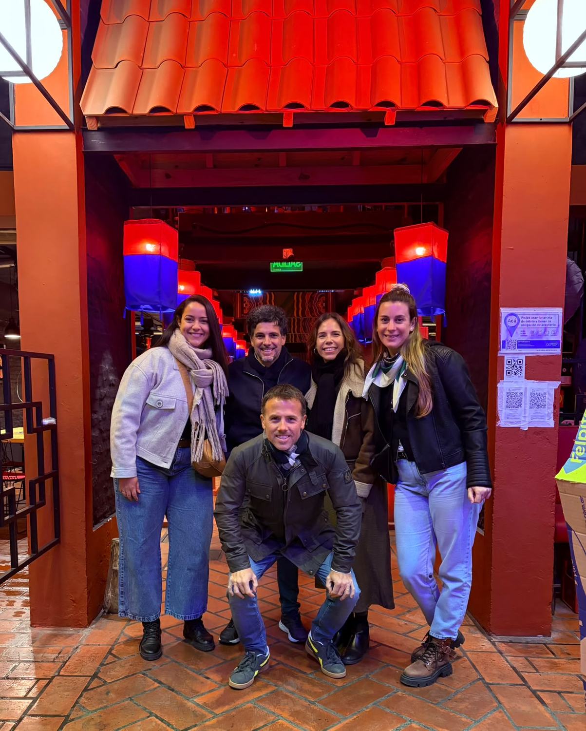 Arriving at the Korean BBQ